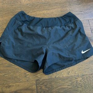 black nike drift-fit athletic shorts